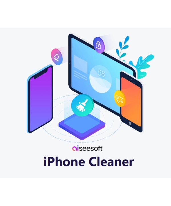 Aiseesoft iPhone Cleaner 1 Jahr / 1 Key GLOBAL